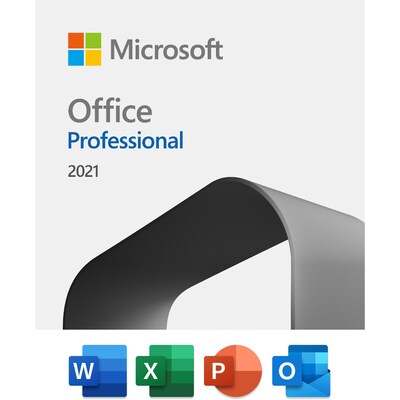 Microsoft Office Professional 2021 for Windows, 1 User, Download (3WYQVGTDKFFJPMD)