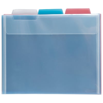 JAM Paper 2-Pocket School Folder, Assorted Colors, 6/Pack (404738921)