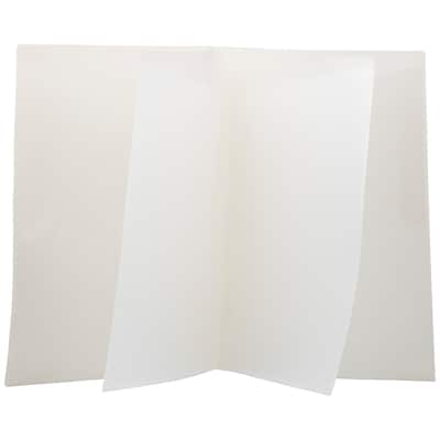 JAM PAPER Heavy Duty Multi High 6 Pocket Folders, Ivory, 24/Pack (SF333IVB)