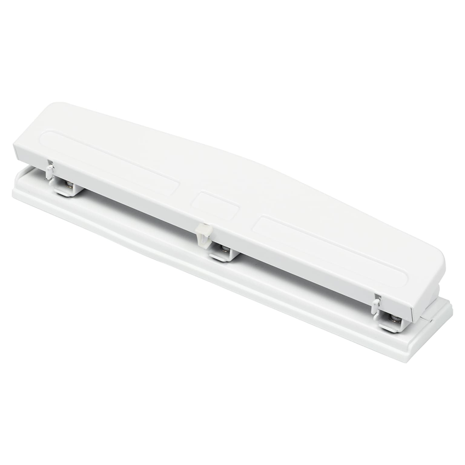 JAM PAPER 3 Hole Punch, 10 Sheet Capacity, White (345WH)