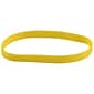 JAM Paper Multi-Purpose #64 Rubber Bands, 3.5" x .25", Latex Free, Yellow, 100/Pack (33364RBYE)