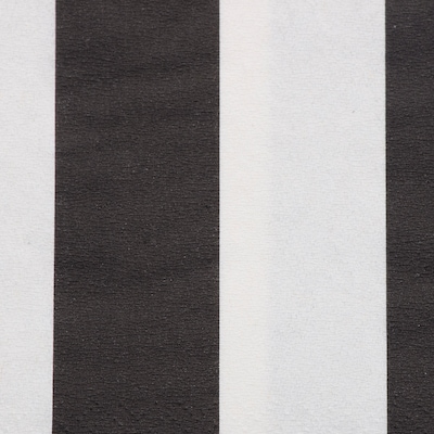 JAM PAPER Small Beverage Napkins, 5 x 5, Black Stripe, 16/Pack