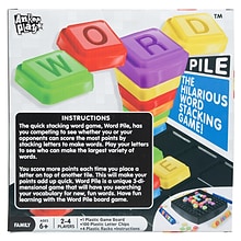 JAM Paper Anker Play Kids Board Game Playsets Word Pile (200164DOM)
