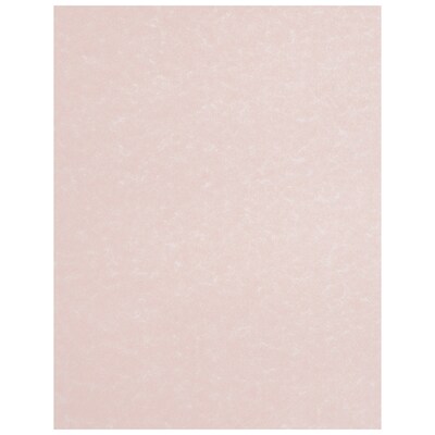 JAM Paper 30% Recycled Parchment Colored Paper, 24 lb., 8.5 x 11, Salmon Pink, 100 Sheets/Pack (17