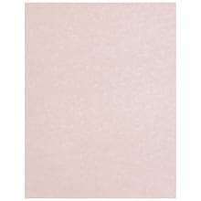 JAM Paper 30% Recycled Parchment Colored Paper, 24 lb., 8.5 x 11, Salmon Pink, 100 Sheets/Pack (17