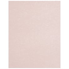 JAM PAPER 30% Recycled Parchment Colored Paper, 24 lb., 8.5 x 11, Salmon Pink, 100 Sheets/Pack (17