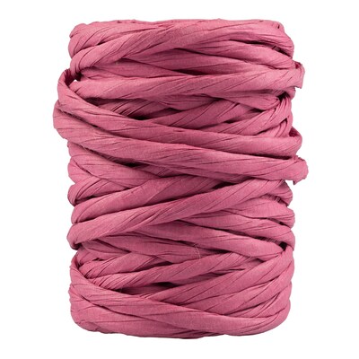 JAM Paper Twisted Kraft Ribbon, 25 yd., Red (1102869)