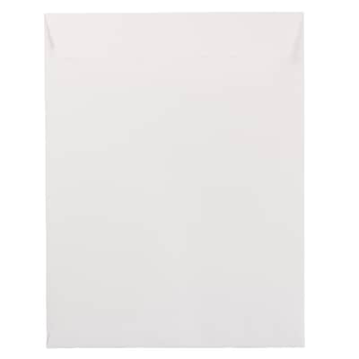 JAM Paper Open End Catalog Envelopes, 10 x 13, White, 100/Pack (1623199HD)