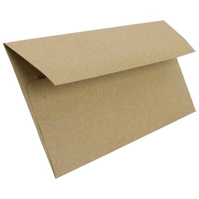 JAM Paper #10 Business Premium Envelopes, 4 1/8" x 9 1/2", Brown Kraft Paper Bag, 100/Pack (6314842D)