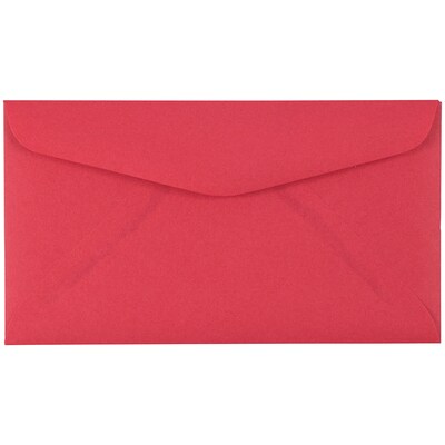 JAM Paper #6.75 Premium Commercial Envelopes, 3 5/8" x 6 1/2", Red, 50/Pack (1538694I)