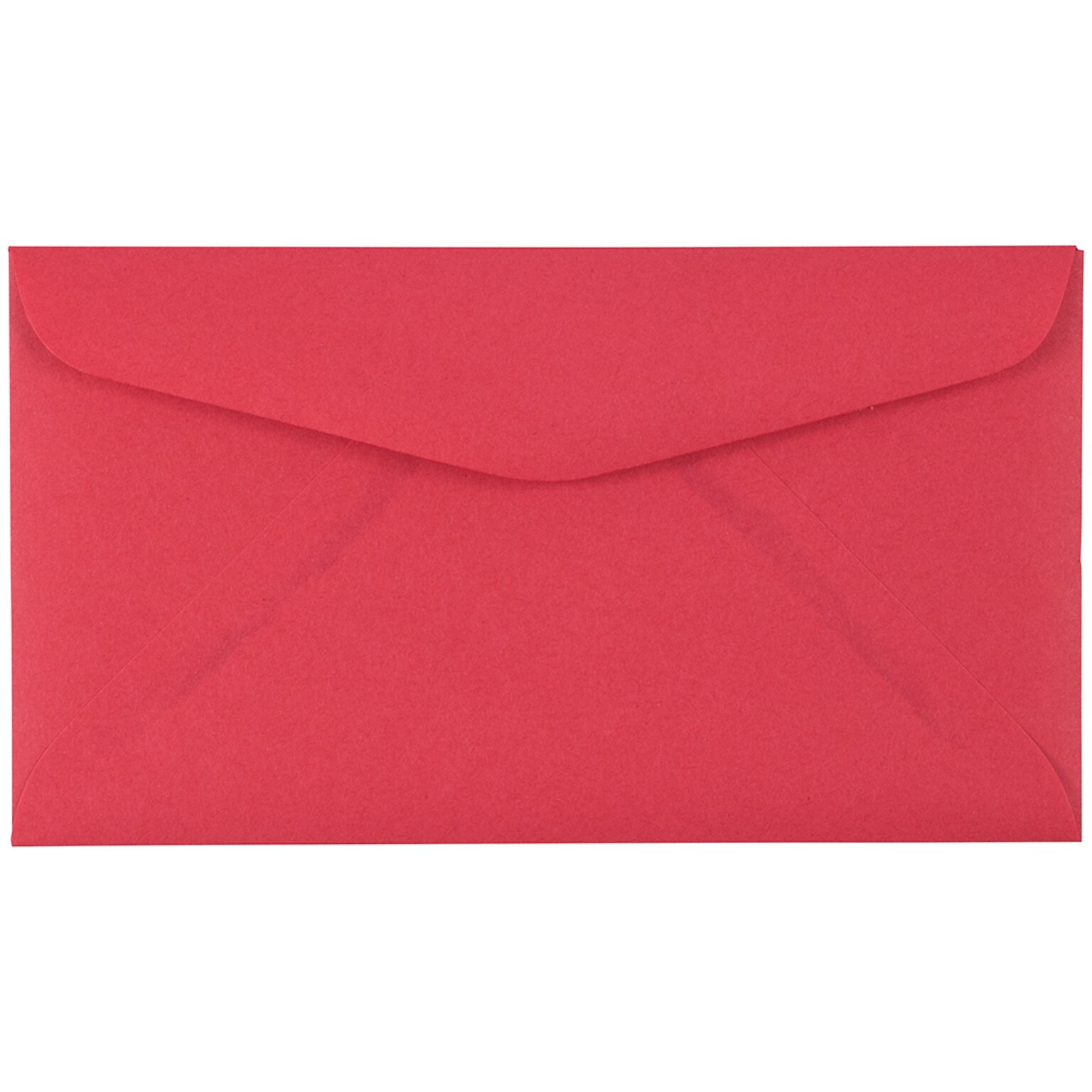 JAM Paper #6.75 Premium Commercial Envelopes, 3 5/8 x 6 1/2, Red, 50/Pack (1538694I)