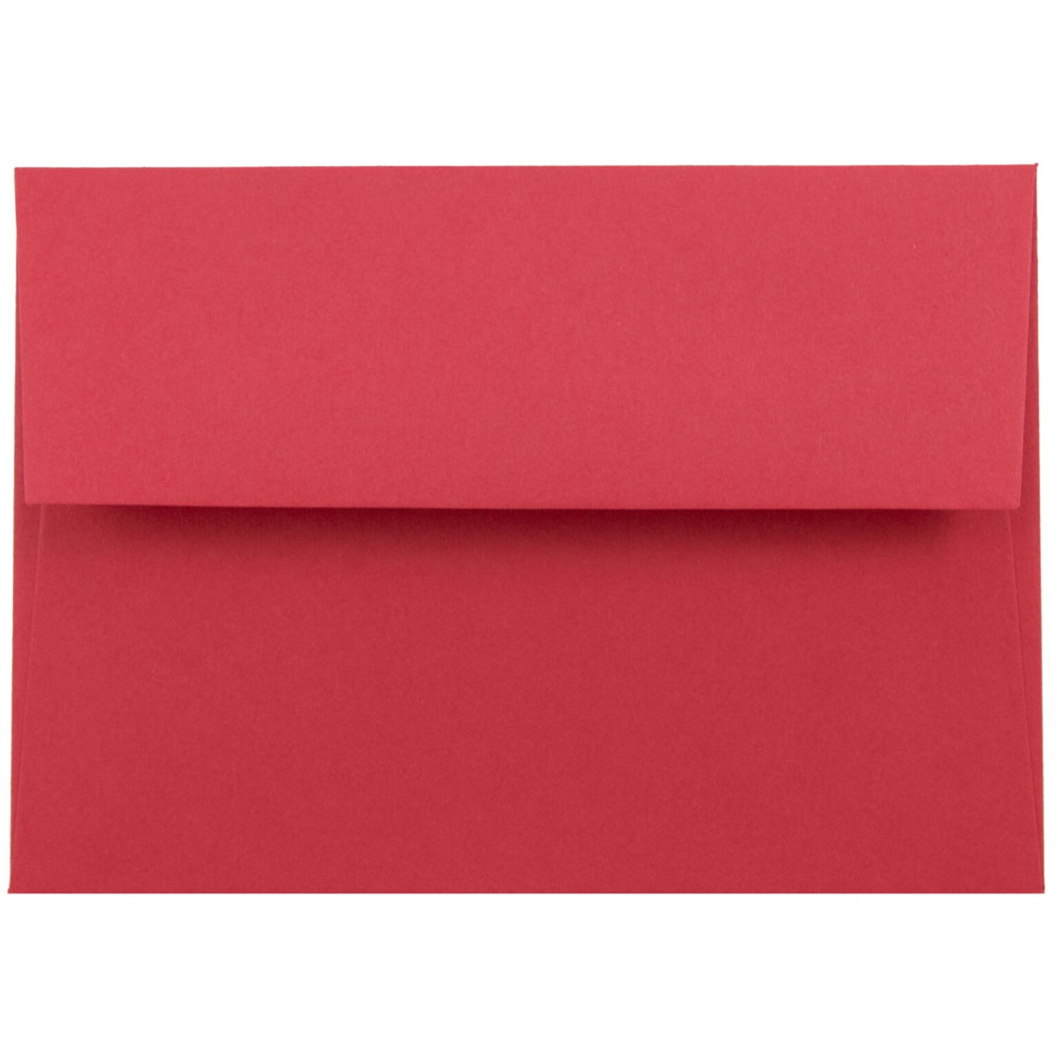 JAM Paper 4Bar A1 Invitation Envelopes, 3 5/8 x 5 1/8, Red Recycled, 100/Pack (900927182D)