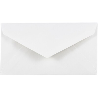 JAM Paper Monarch Commercial Envelopes, 3 7/8 x 7 1/2, White, 100/Pack (1633984D)