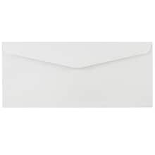 JAM Paper #10 Business Commercial Window Envelopes, 4 1/8 x 9 1/2, White, 25/Pack (1633173)