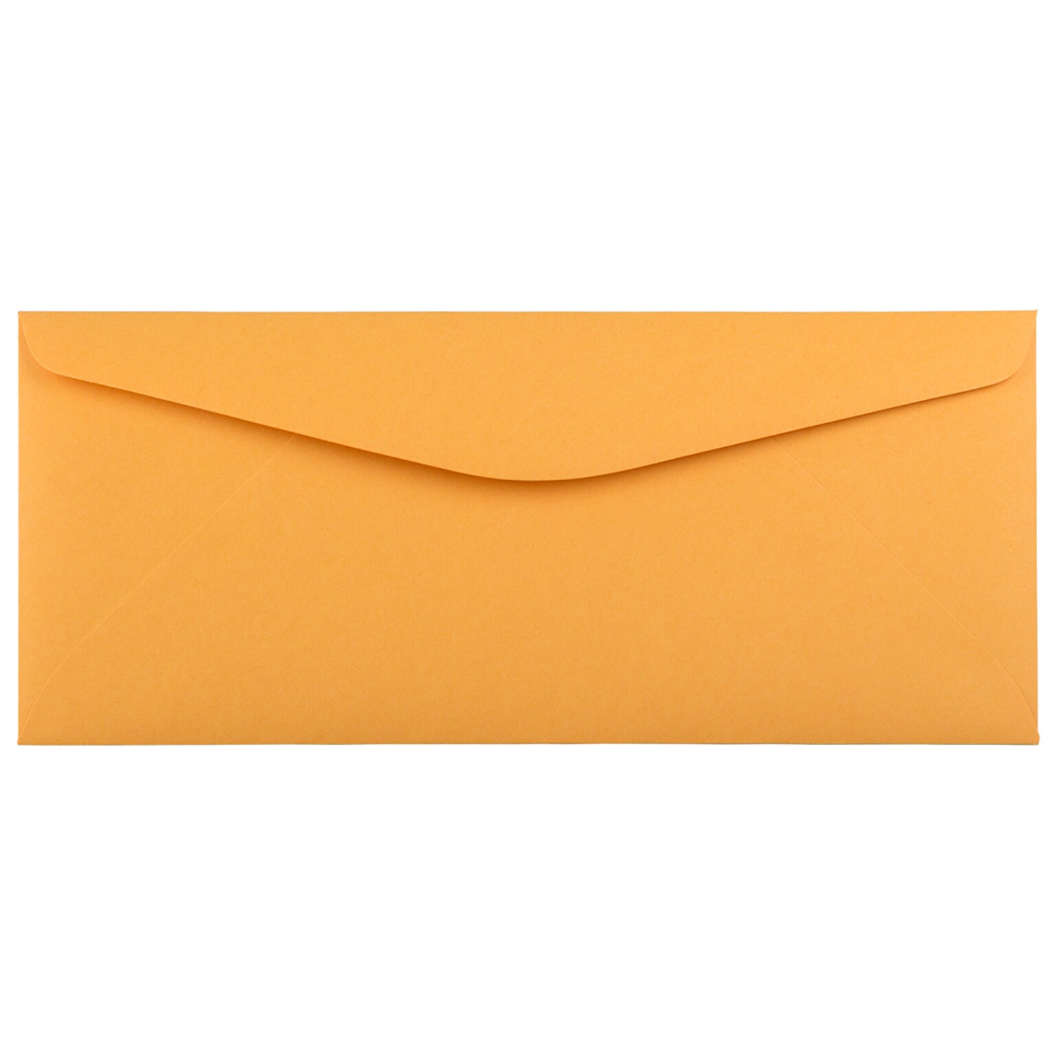 JAM Paper #11 Manila Envelopes, 4 1/2 x 10 3/8, Brown Kraft, 100/Pack (1633180A)