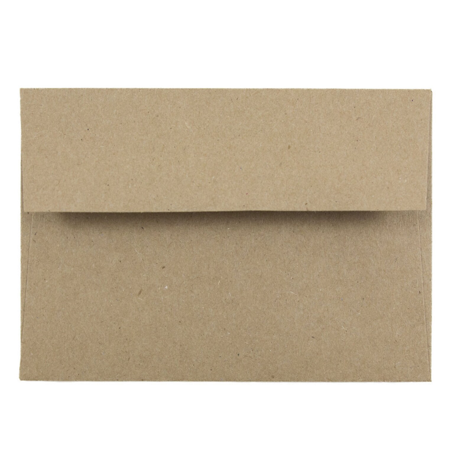 JAM Paper 4Bar A1 Premium Invitation Envelopes, 3 5/8 x 5 1/8, Brown Kraft Paper Bag, 100/Pack (LEKR900SFD)