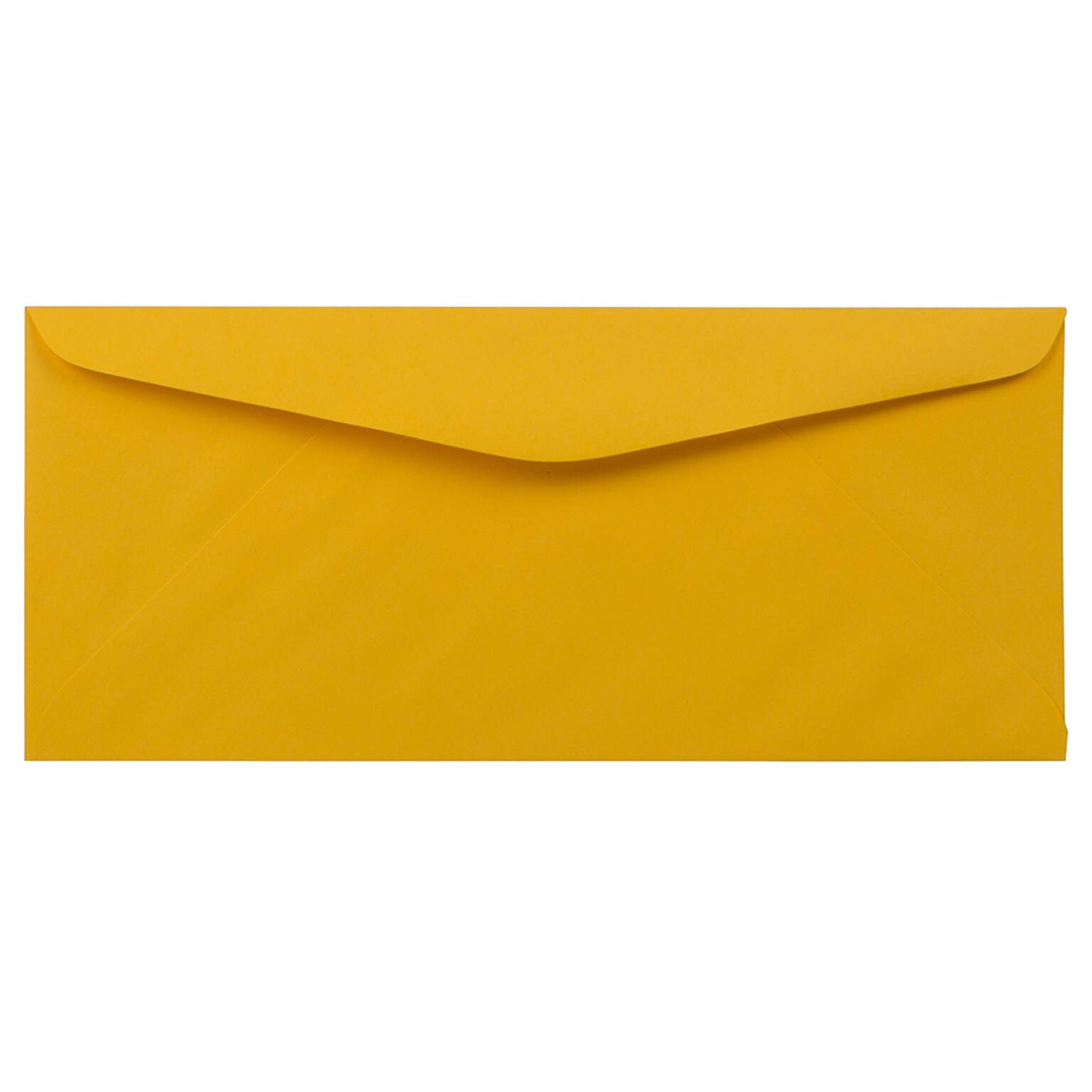 JAM Paper #9 Business Envelopes, 3 7/8 x 8 7/8, Gold Yellow, 50/Pack (1536427I)