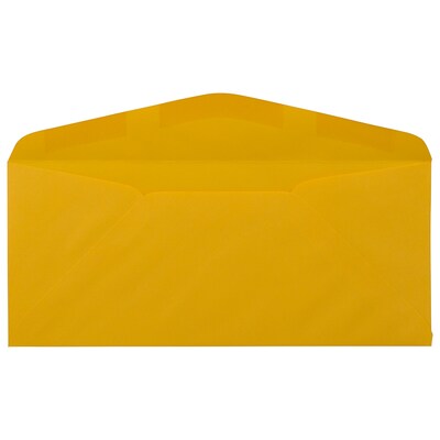 JAM Paper #9 Business Envelopes, 3 7/8 x 8 7/8, Gold Yellow, 50/Pack (1536427I)