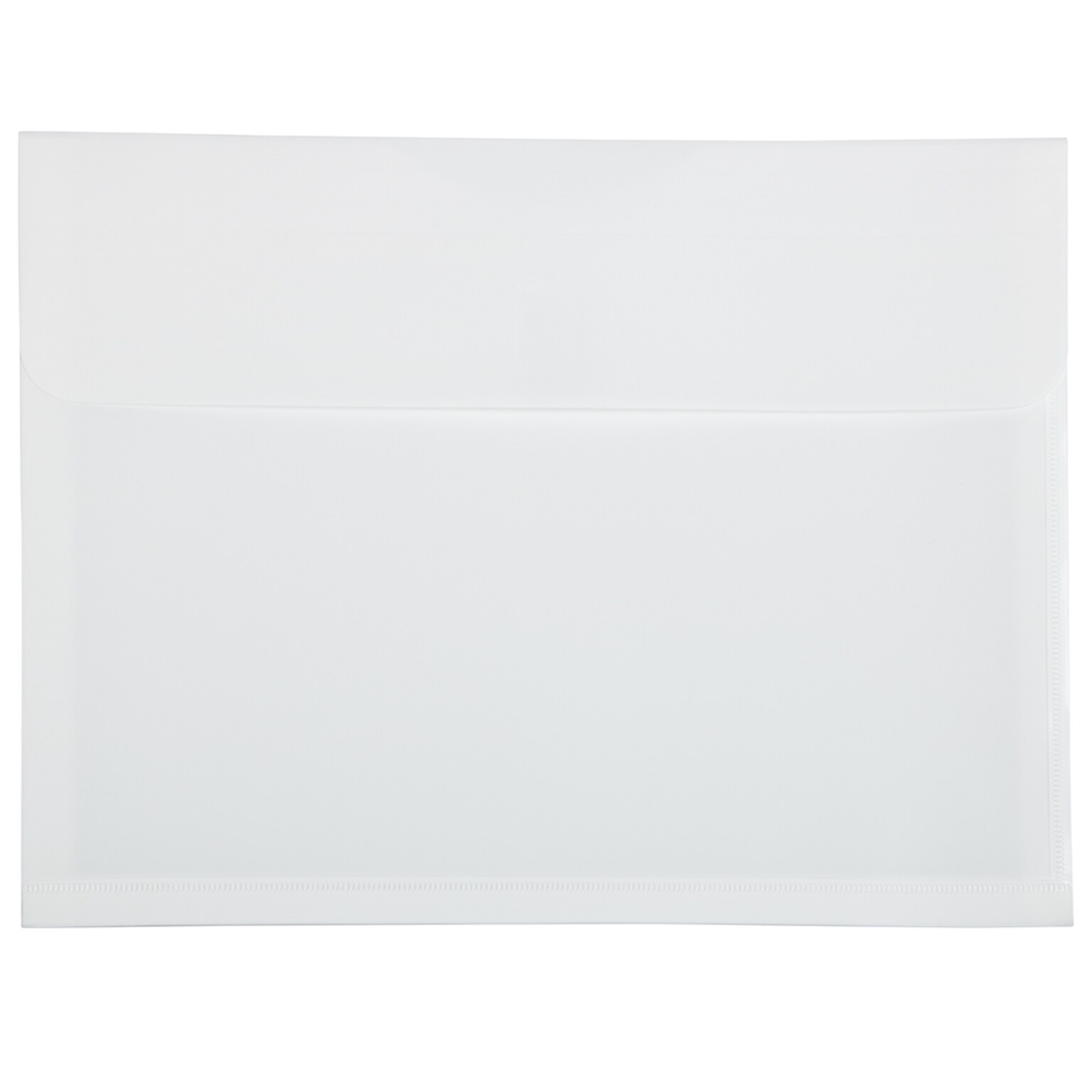 JAM Paper Expansion Envelopes with Hook & Loop Closure, 9 3/4 x 13, White, 12/Pack (218V1WH)