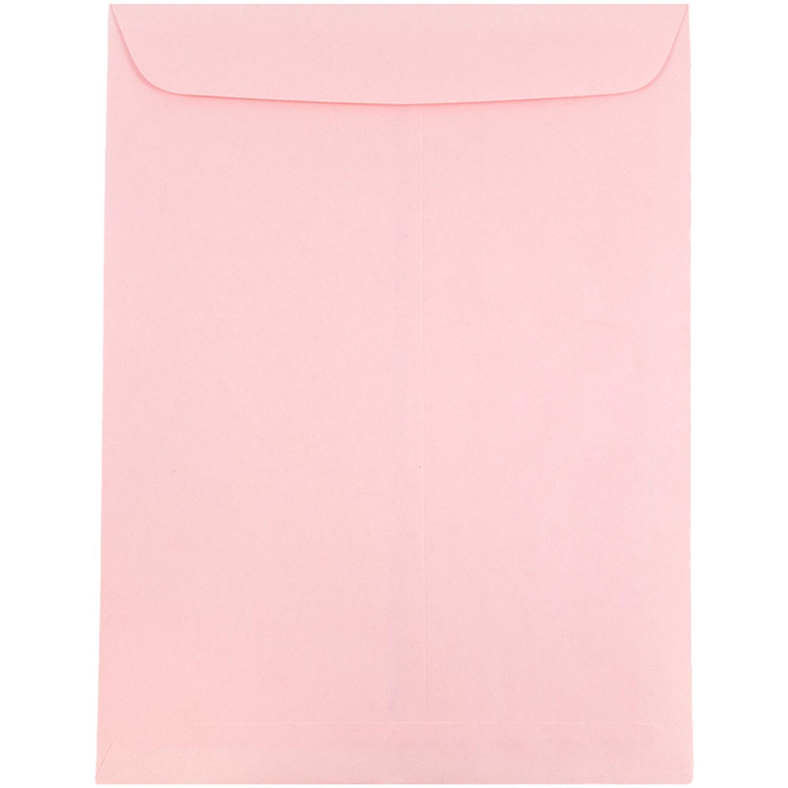 JAM Paper Open End Catalog Premium Envelopes, 10 x 13, Baby Pink Pastel, 50/Pack (31287347I)