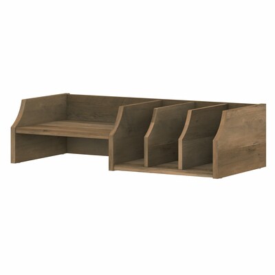 Bush Furniture Key West 5-Compartment Laminated Storage, Reclaimed Pine (KWS227RCP-Z)