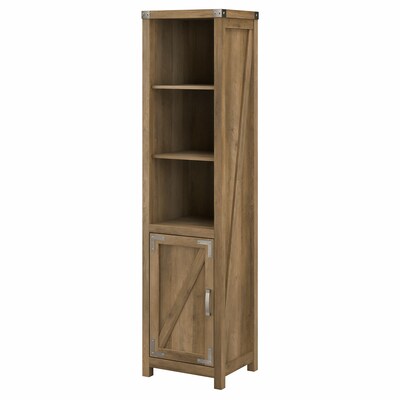 kathy ireland® Home by Bush Furniture Cottage Grove 5-Shelf 72H Bookcase, Reclaimed Pine (CGB118RCP
