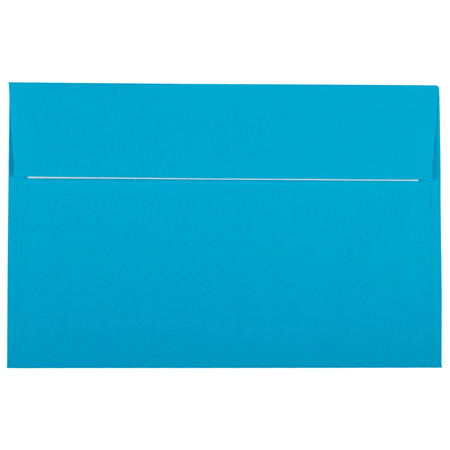 JAM Paper A9 Invitation Envelopes with Peel & Seal Closure, 5 3/4 x 8 3/4, Blue Recycled, 100/Pack (241137095)