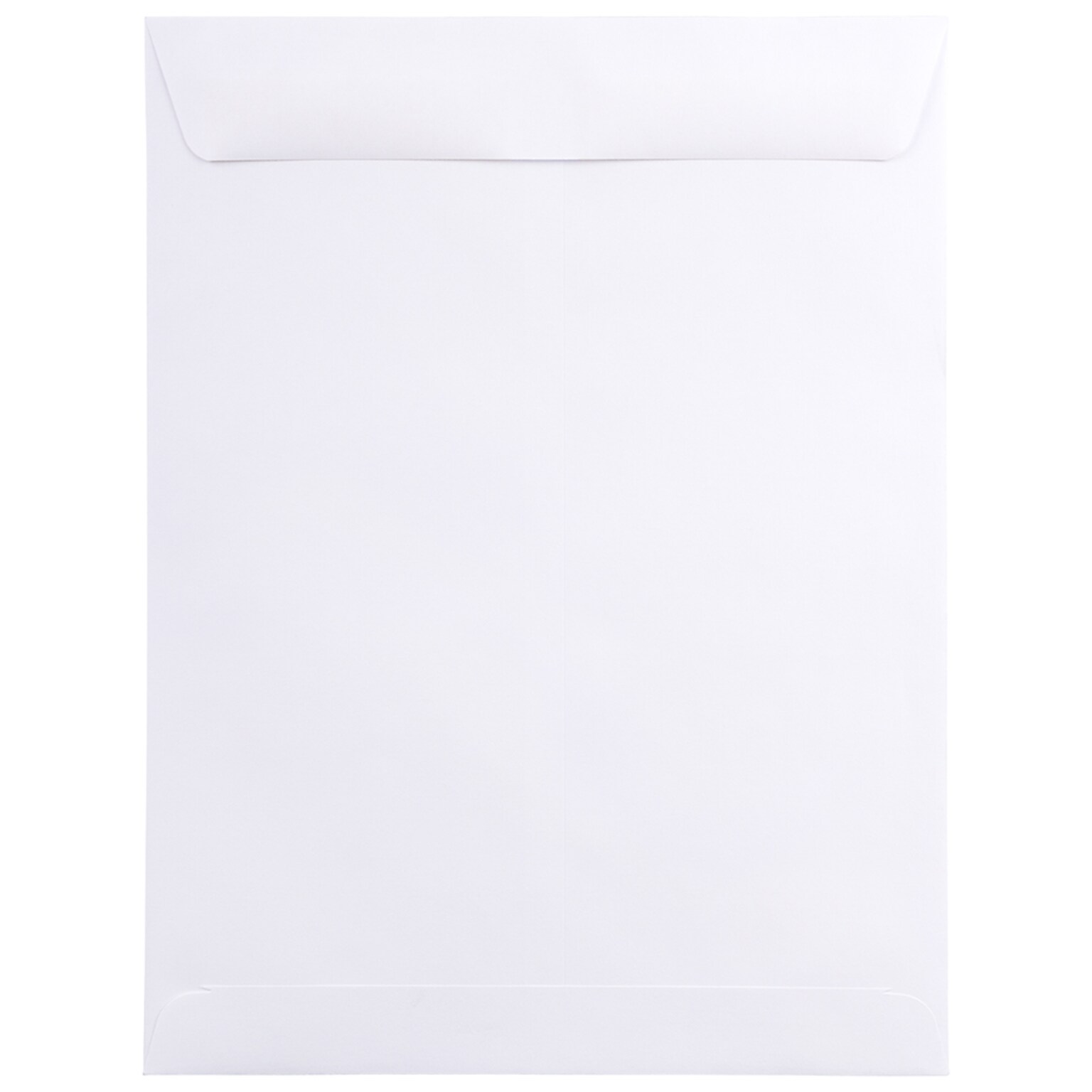 JAM Paper Open End Catalog Commercial Envelopes, 9 1/2 x 12 1/2, White, 100/Pack (1623198D)