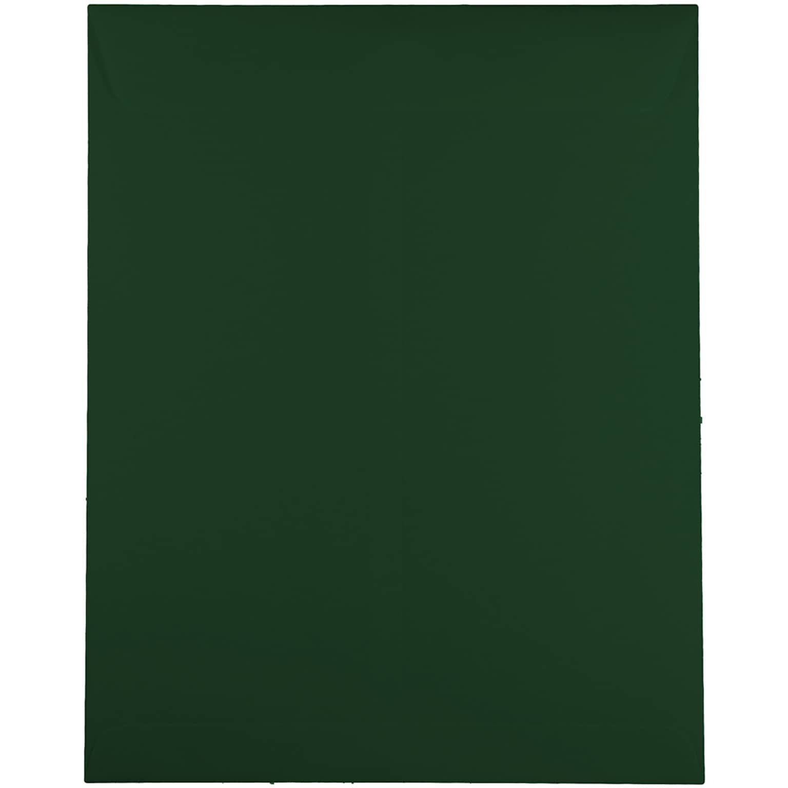 JAM Paper Open End Catalog Premium Envelopes, 10 x 13, Dark Green, 50/Pack (31287538I)