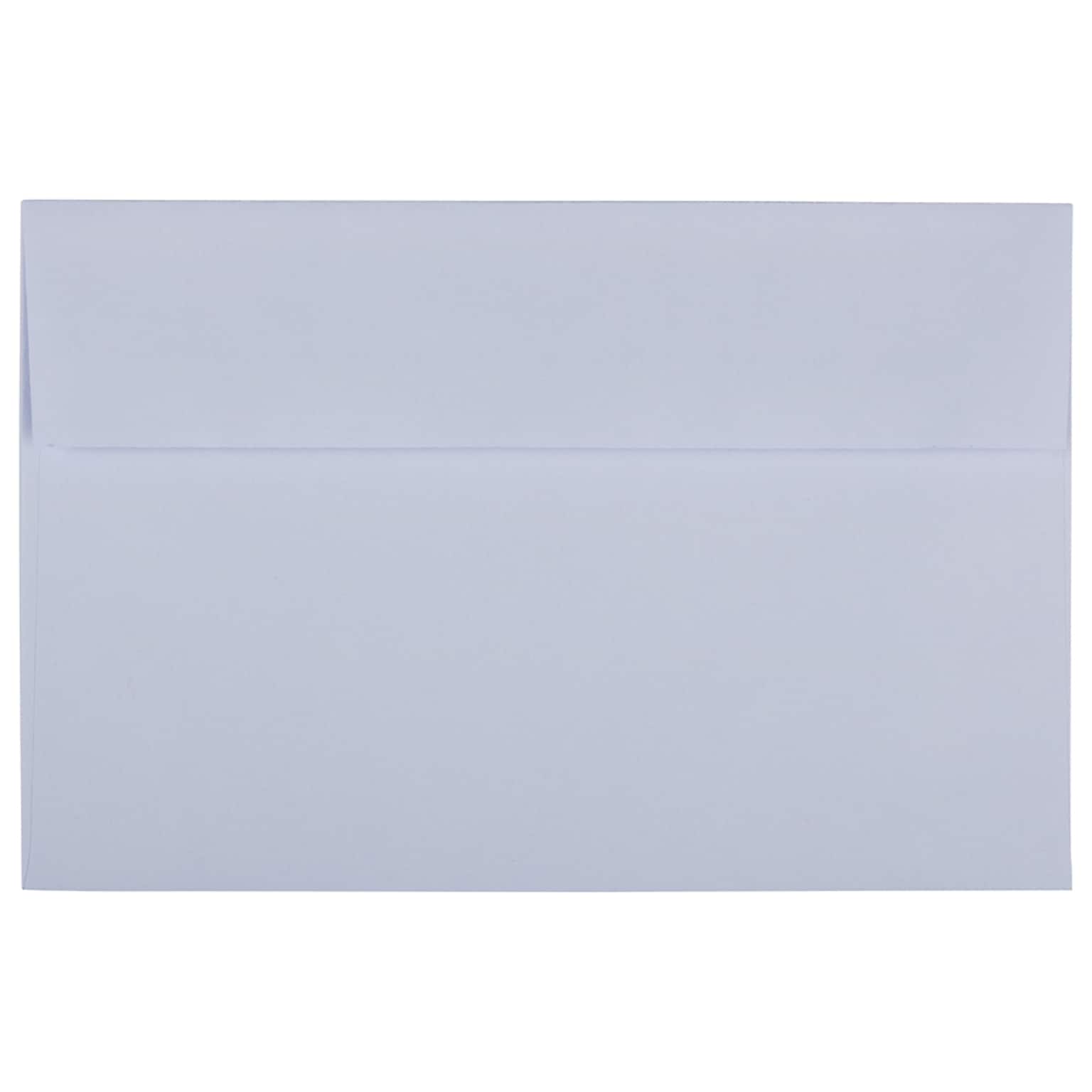 JAM Paper A9 Invitation Envelopes with Peel & Seal Closure, 5 3/4 x 8 3/4, Orchid Purple, 100/Pack (241137093D)