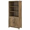 kathy ireland® Home by Bush Furniture Cottage Grove 5-Shelf 72H Bookcase, Reclaimed Pine (CGB132RCP