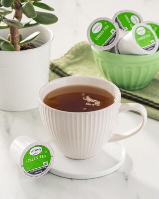 Twinings of London  Green Tea, Keurig® K-Cup® Pods, 24/Box (TNA85788)