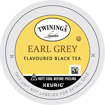 Twinings of London  Earl Grey Black Tea, Keurig® K-Cup® Pods, 24/Box (TNA85783)