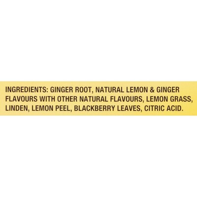Twinings of London Lemon & Ginger Herbal Tea, Keurig® K-Cup® Pods, 24/Box (TNA89556)