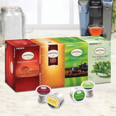 Twinings of London Variety Pack Assorted Teas, Keurig® K-Cup® Pods, 96/Carton (TNA54192)