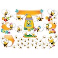 Carson Dellosa Education Buzz-Worthy Bees Bulletin Board Set, 67 Pieces (CD-110280)