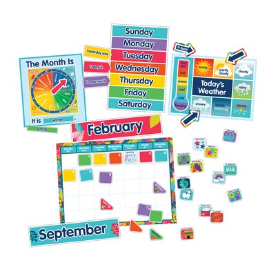 Carson Dellosa Education One World Calendar Bulletin Board Set, 2 Sets (CD-110486-2)