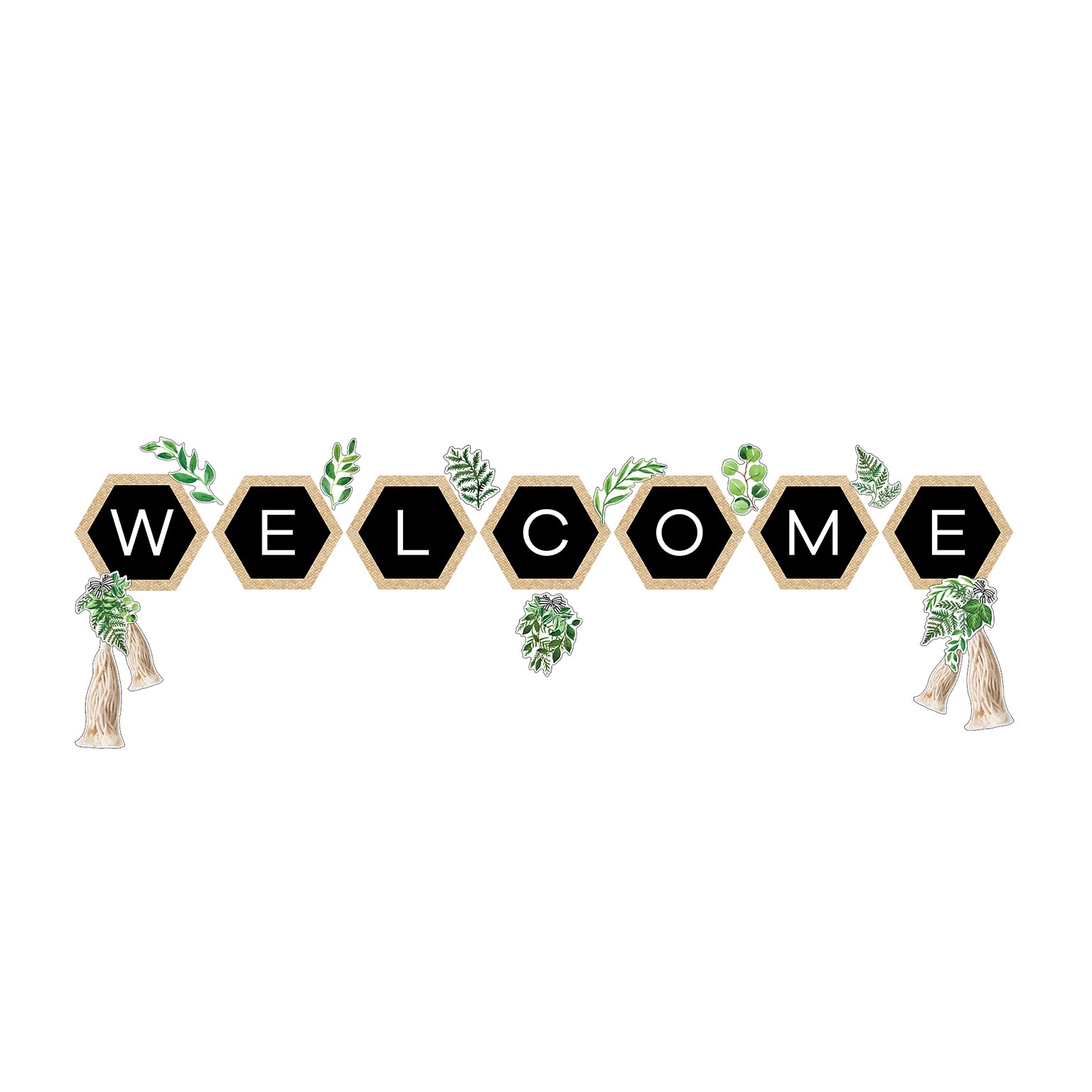 Schoolgirl Style™ Simply Boho Welcome Bulletin Board Set (CD-110504)