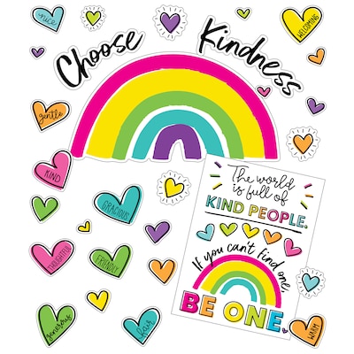 Carson Dellosa Education Kind Vibes Choose Kindness Bulletin Board Set (CD-110524)