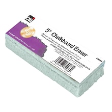 Charles Leonard Standard Chalkboard Eraser, Pack of 12 (CHL74555-12)