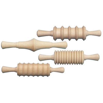 Creativity Street Wood Rolling Pin Set, 2/Bundle (CK-3748-2)
