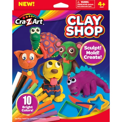 Cra-Z-Art® Clay Shop, 10 Assorted Colors (CZA124174)
