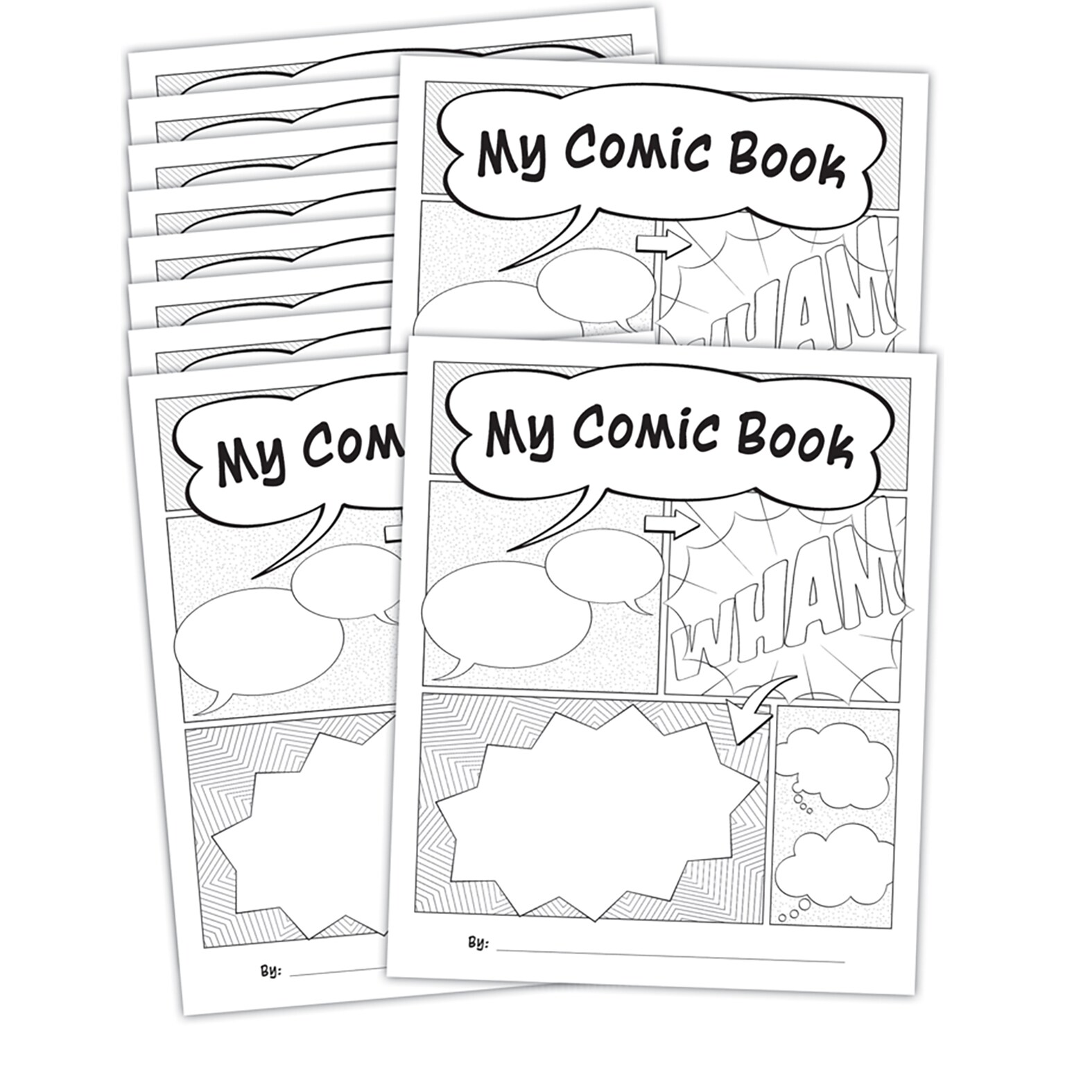 Teacher Created Resources® My Own Books™: My Comic Book, 10-Pack (EP-60117)