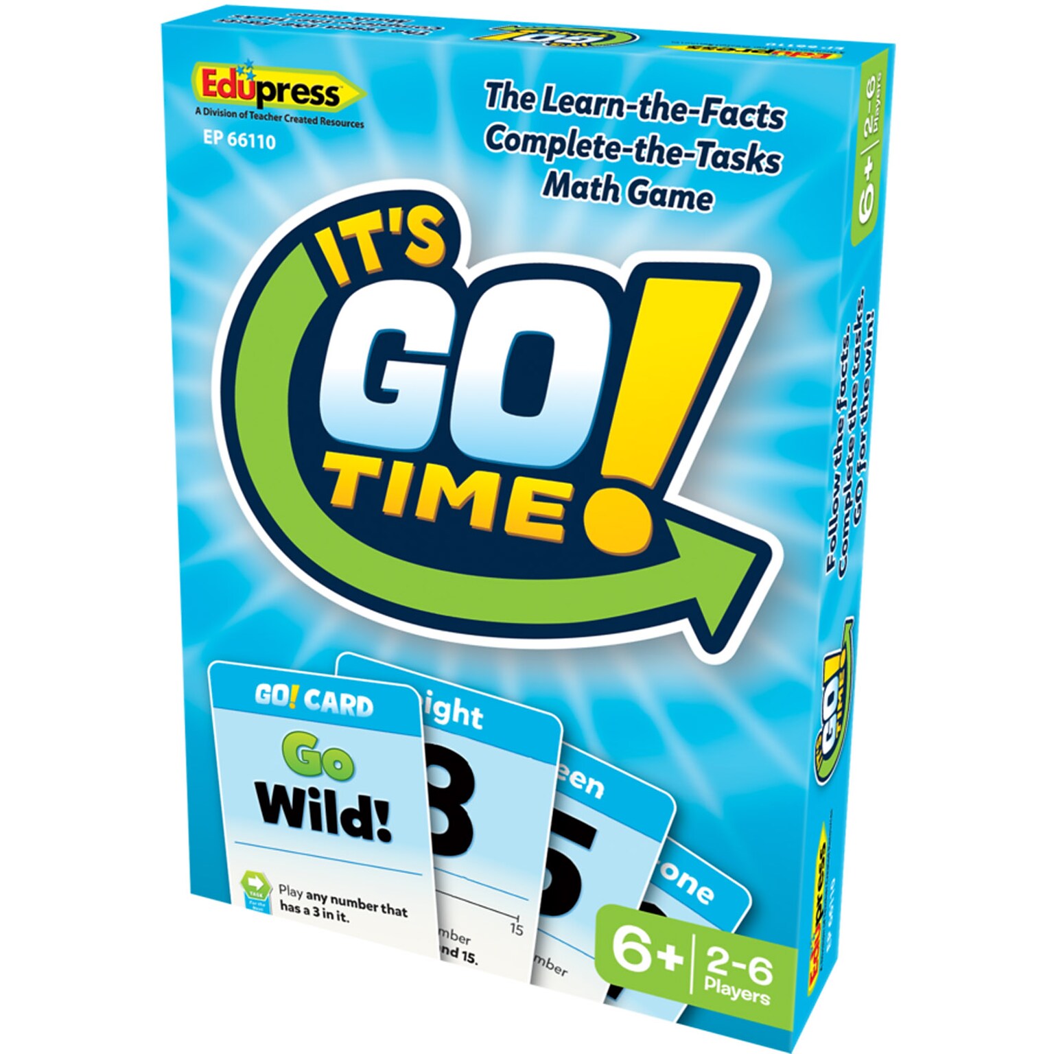 Teacher Created Resources® Its GO Time! Card Game (EP-66110)