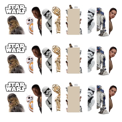 Eureka Star Wars Characters Go-Arounds, 3 Sets (EU-842491-3)