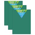 Flipside Products Chalk Board, Green, 18 x 24, Pack of 3 (FLP10104-3)