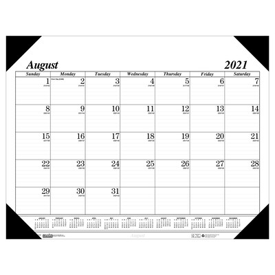 House of Doolittle 22 x 17 Economy Academic Monthly Desk Pad Calendar (HOD128)