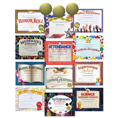 Hayes Publishing Best Selling Certificate Pack & Seal Assortment (H-VABS1)