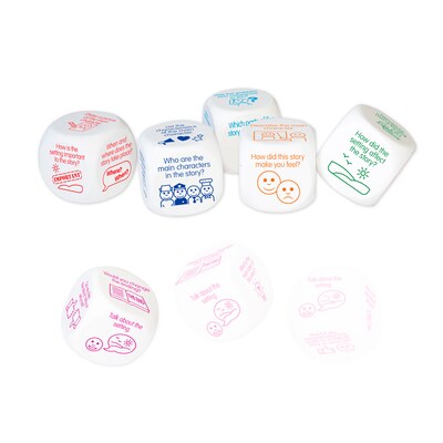 Junior Learning® Discussion Dice, Set of 6 (JRL642)