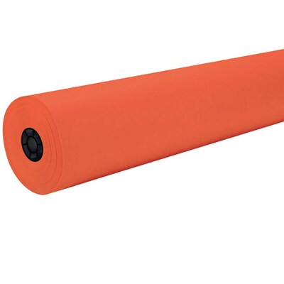 Tru-Ray Art Paper Roll, 36" x 500', Orange (PAC100590)